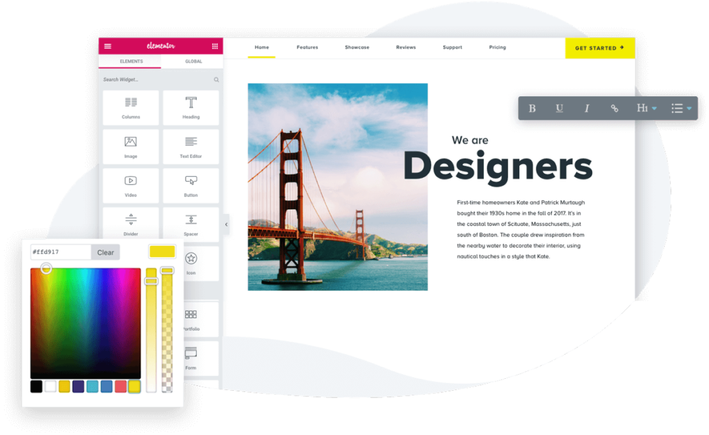 ออกแบบเว็บโดตไม่ต้องเขียน code
